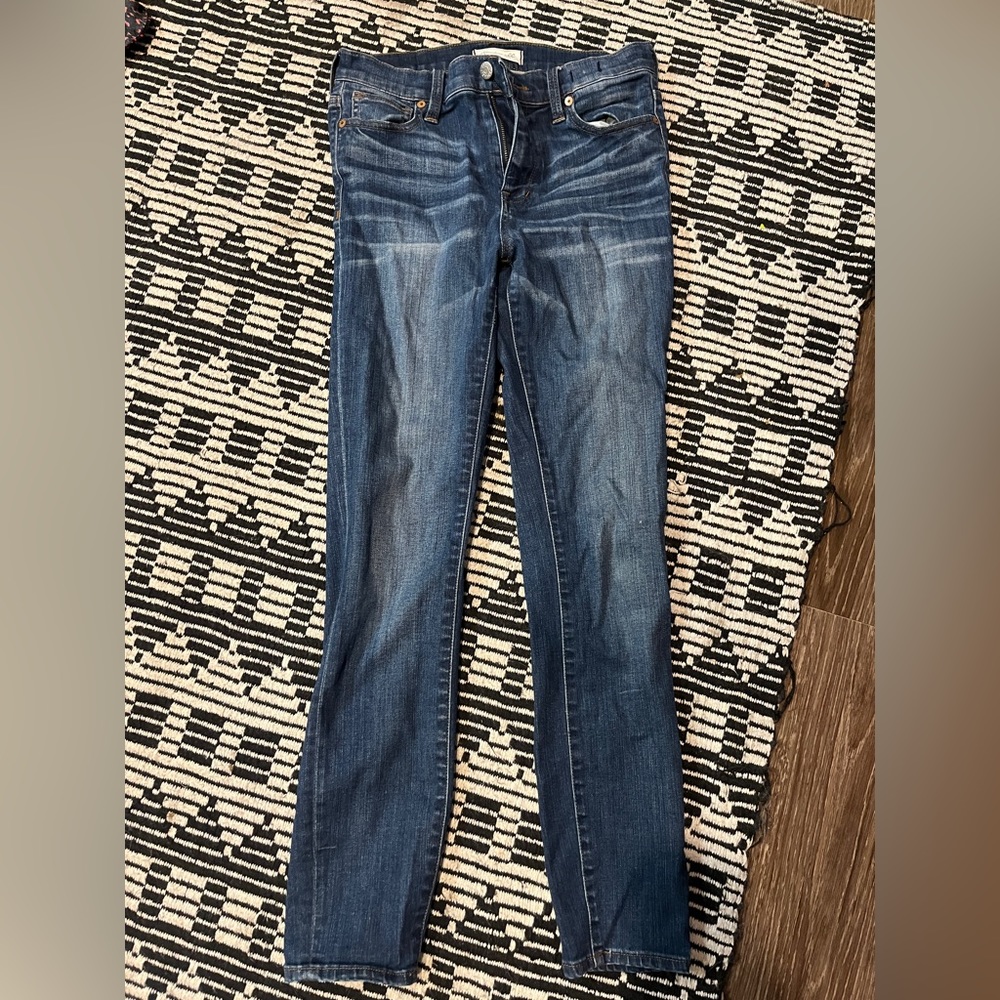 Madewell High Riser Skinny Jeans